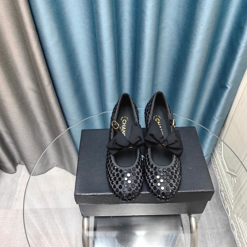Ch*el flat shoes